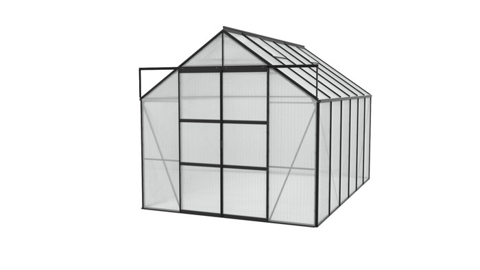 Växthus Uranus 9900 Svart Poly 9,9 m² Vitavia